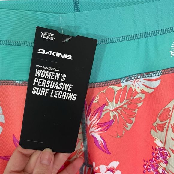 DAKINE Persuasive Surf Leggings UPF Sun Protection Waikiki M - Picture 9 of 9